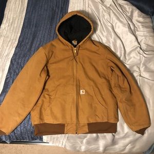 Carhartt Brown Hooded Jacket USA Vintage